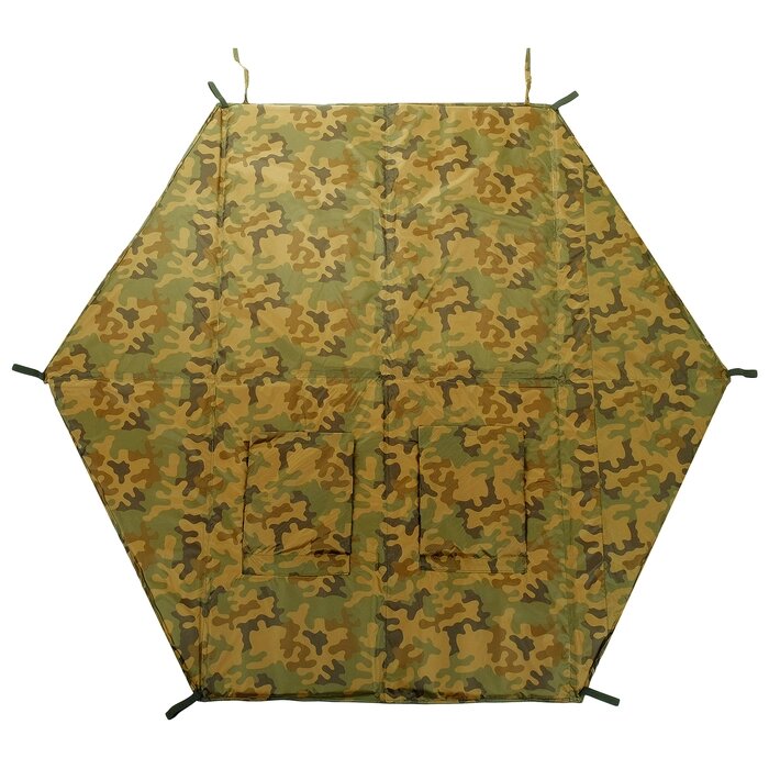 Пол для зимней палатки, 6 углов, 180  180 см, цвета микс от компании Интернет-гипермаркет «MOLL» - фото 1