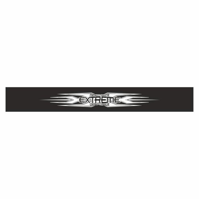 Полоса на лобовое стекло "Extreme XXX", черная, 130 х 17 см от компании Интернет-гипермаркет «MOLL» - фото 1