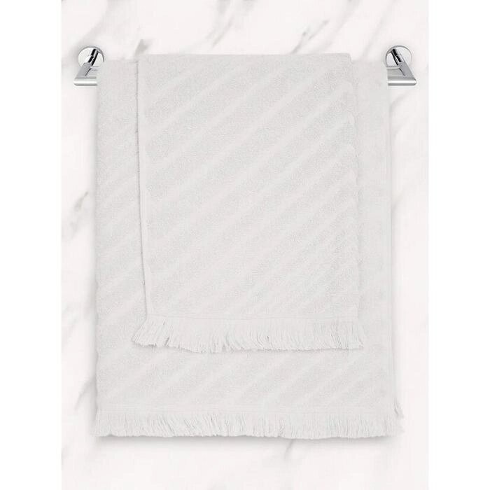 Полотенце Evan, размер 50х70 см, цвет белый от компании Интернет-гипермаркет «MOLL» - фото 1