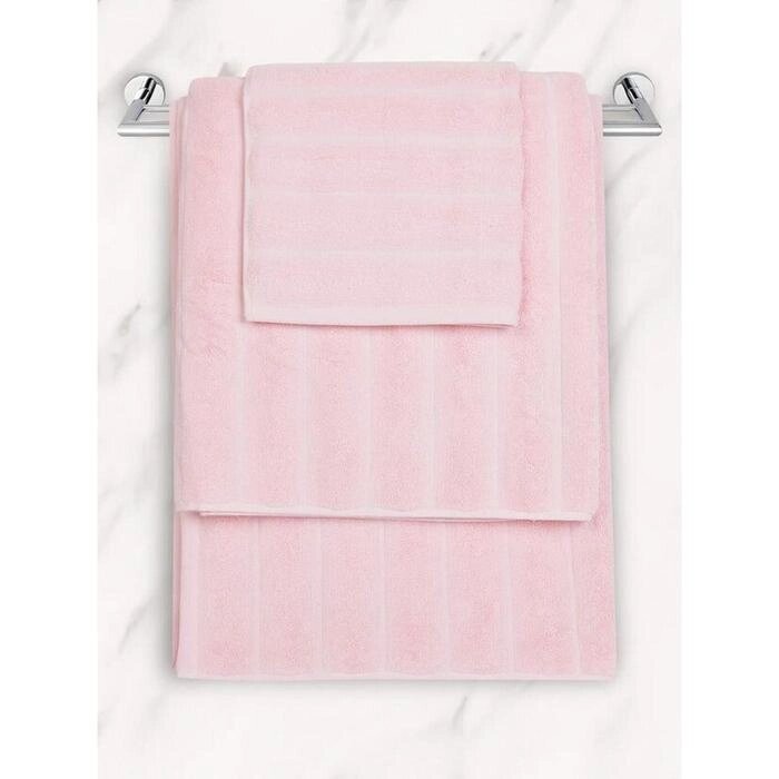 Полотенце Lilly, размер 100х150 см, цвет розовый от компании Интернет-гипермаркет «MOLL» - фото 1
