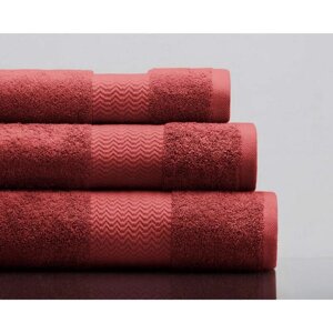 Полотенце махровое Charlie, размер 100х150 см, цвет бордовый