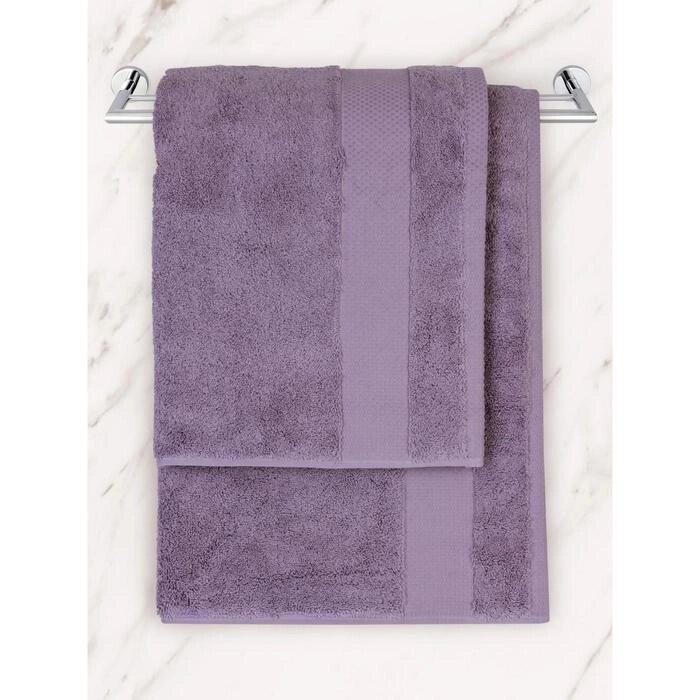 Полотенце махровое Judy, размер 70х140 см, цвет лиловый от компании Интернет-гипермаркет «MOLL» - фото 1
