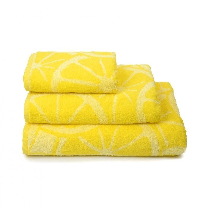 Полотенце махровое Lemon color, 100х150 см, цвет жёлтый от компании Интернет-гипермаркет «MOLL» - фото 1