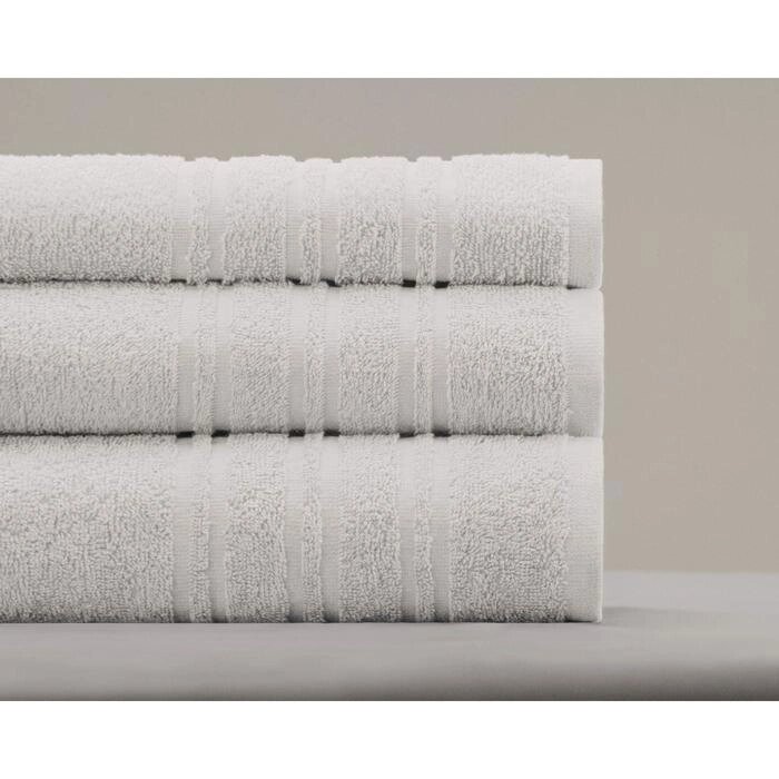 Полотенце махровое Monica, размер 100х150 см, цвет белый от компании Интернет-гипермаркет «MOLL» - фото 1