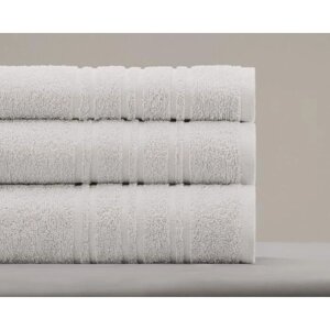 Полотенце махровое Monica, размер 100х150 см, цвет белый