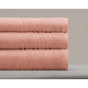 Полотенце махровое Monica, размер 70х140 см, цвет пудровый