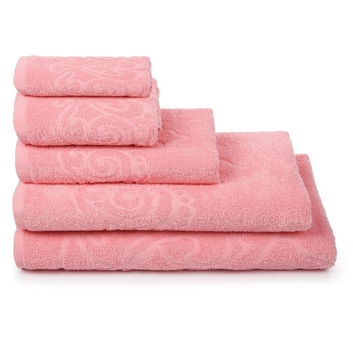 Полотенце махровое Romance ПЛ-1201-04353 цв. 12-1708 розовый, 100х150, хл. 100%, 320 гр. от компании Интернет-гипермаркет «MOLL» - фото 1