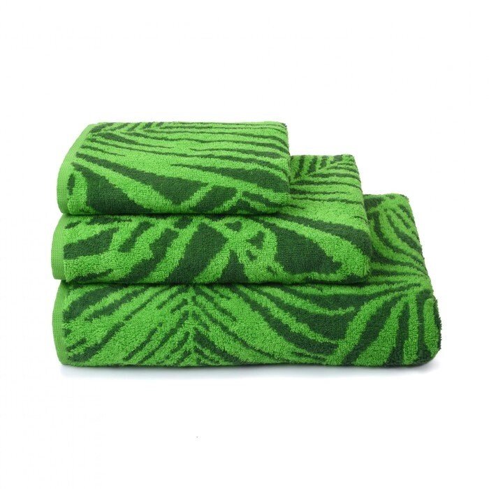 Полотенце махровое Tropical color, 100х150 см, цвет зелёный от компании Интернет-гипермаркет «MOLL» - фото 1