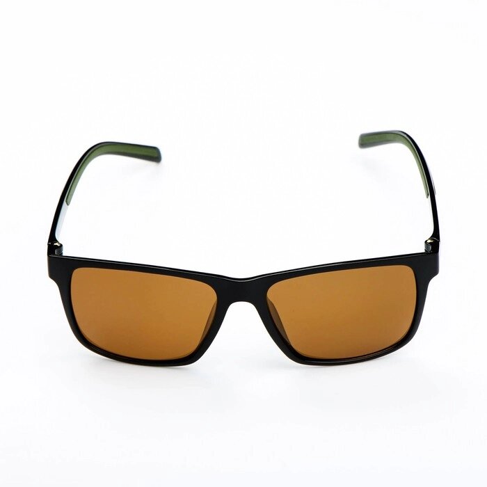 Поляризационные очки "Polarmaster" линзы - коричневые, черно-зеленые от компании Интернет-гипермаркет «MOLL» - фото 1