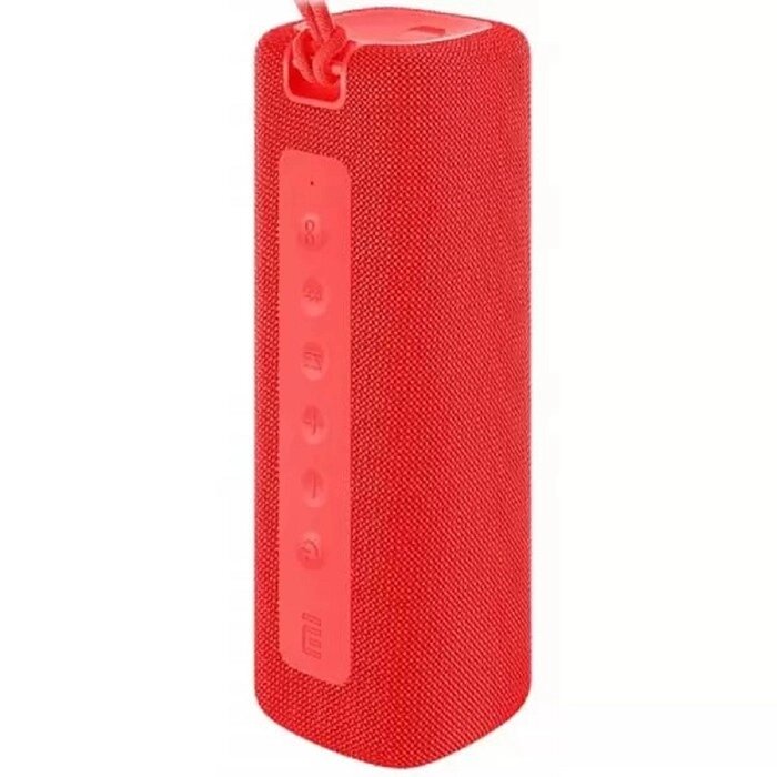 Портативная колонка Mi Portable Bluetooth Speaker (QBH4242GL), 16Вт, BT 5.0, 2600мАч, красная от компании Интернет-гипермаркет «MOLL» - фото 1