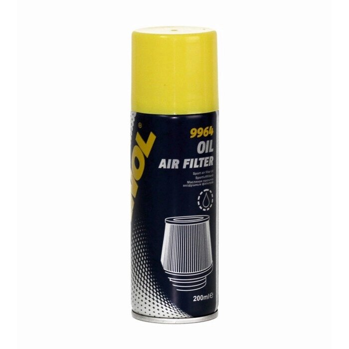 Пропитка воздушных фильтров масляная MANNOL Luftfilteroel / Air Filter Oil 9964, 200 мл от компании Интернет-гипермаркет «MOLL» - фото 1