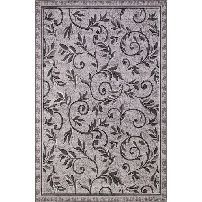 Прямоугольный ковёр Silver d230, 100 х 200 см, цвет light gray от компании Интернет-гипермаркет «MOLL» - фото 1