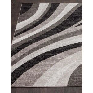 Прямоугольный ковёр Silver d234, 150x190 см, цвет gray