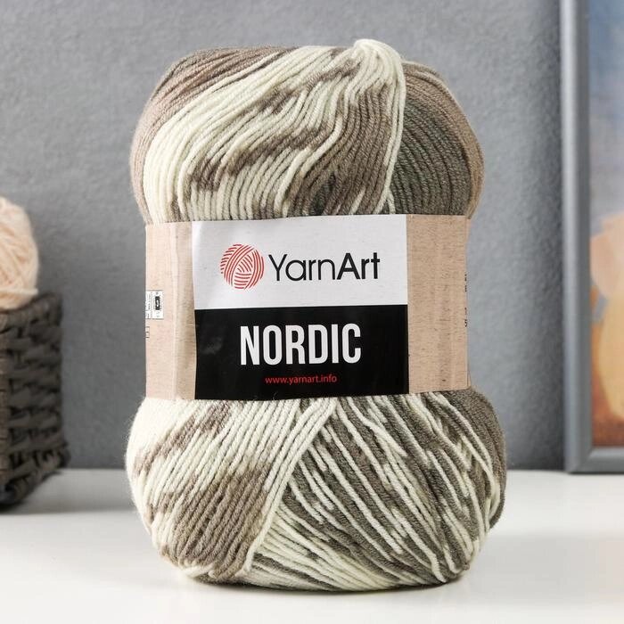 Пряжа "Nordic" 20% шерсть, 80% акрил 510м/150гр (659) от компании Интернет-гипермаркет «MOLL» - фото 1