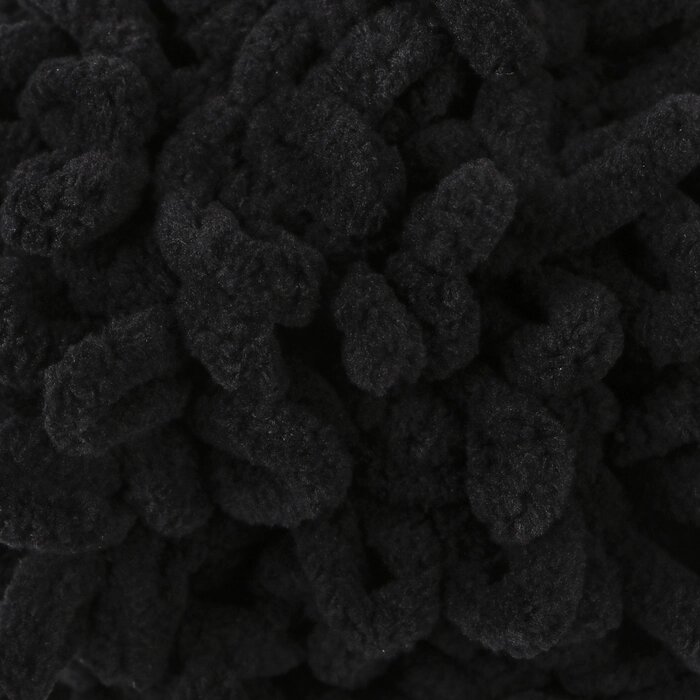 Пряжа "Puffy fine" 100% микрополиэстер 14,5м/100г  (60 черный) от компании Интернет-гипермаркет «MOLL» - фото 1