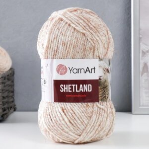 Пряжа "Shetland" 30% шерсть верджин, 70% акрил 220м/100гр (535А бел-беж)