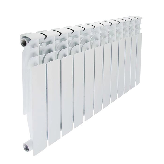 Радиатор биметаллический STI, 500 х 80 мм, 12 секций от компании Интернет-гипермаркет «MOLL» - фото 1