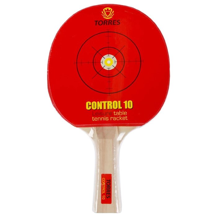 Ракетка для настольного тенниса Torres Control 10, для начинающих от компании Интернет-гипермаркет «MOLL» - фото 1