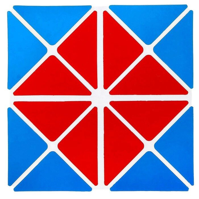 Развивающая игра "Квадрат Воскобовича", 4 цвета от компании Интернет-гипермаркет «MOLL» - фото 1