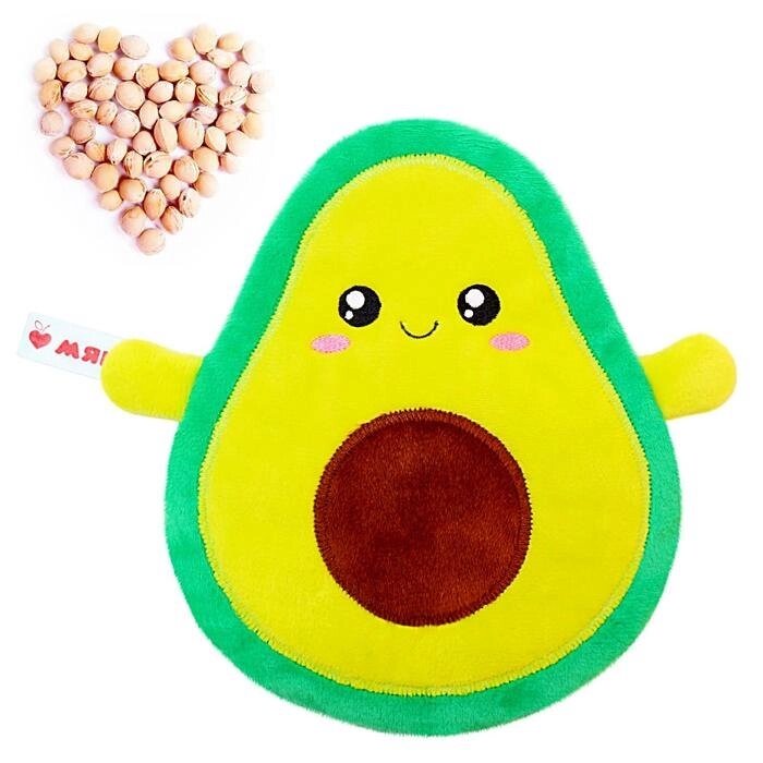 Развивающая игрушка-грелка "Авокадо" от компании Интернет-гипермаркет «MOLL» - фото 1