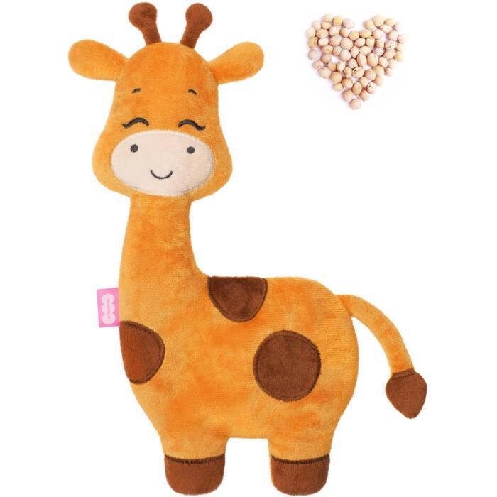 Развивающая игрушка-грелка "Жираф" от компании Интернет-гипермаркет «MOLL» - фото 1