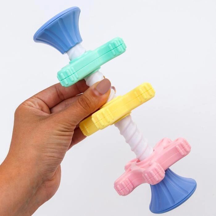 Развивающая игрушка-погремушка "Закрути меня" от компании Интернет-гипермаркет «MOLL» - фото 1