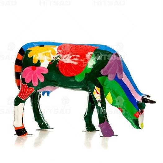 Рекламная фигура цветочная Корова от компании Интернет-гипермаркет «MOLL» - фото 1