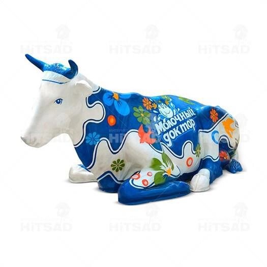 Рекламная фигура лежащая Корова от компании Интернет-гипермаркет «MOLL» - фото 1