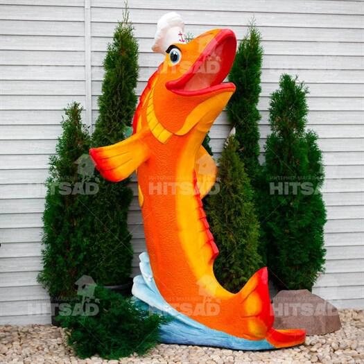 Рекламная фигура рыба-повар от компании Интернет-гипермаркет «MOLL» - фото 1