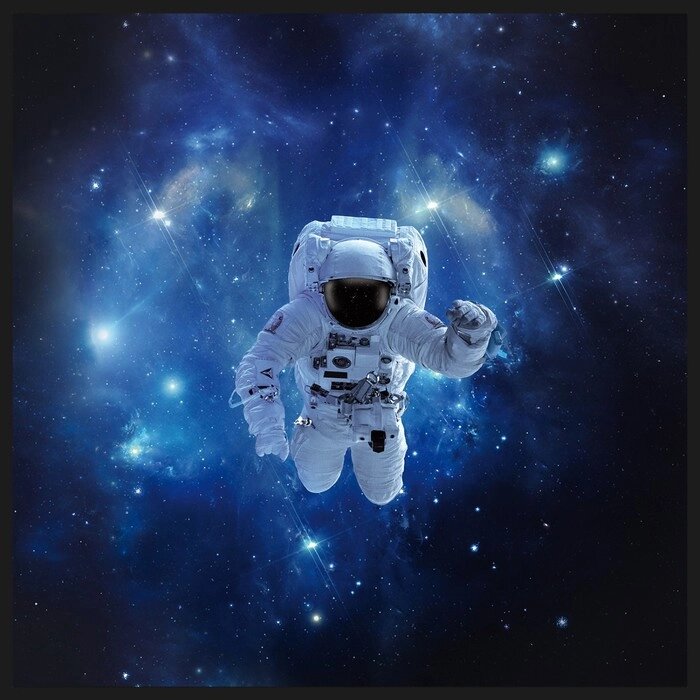 Репродукция картины "Космос. №1", 40х40, рама (20-010) от компании Интернет-гипермаркет «MOLL» - фото 1