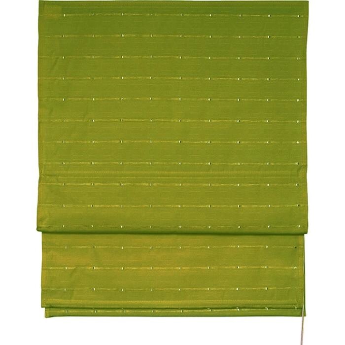 Римская штора "Терра", размер 100х160 см, цвет зелёный от компании Интернет-гипермаркет «MOLL» - фото 1