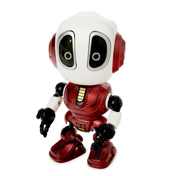 Робот "Повторюшка", реагирует на прикосновение, световые и звуковые эффекты, МИКС, в пакете от компании Интернет-гипермаркет «MOLL» - фото 1