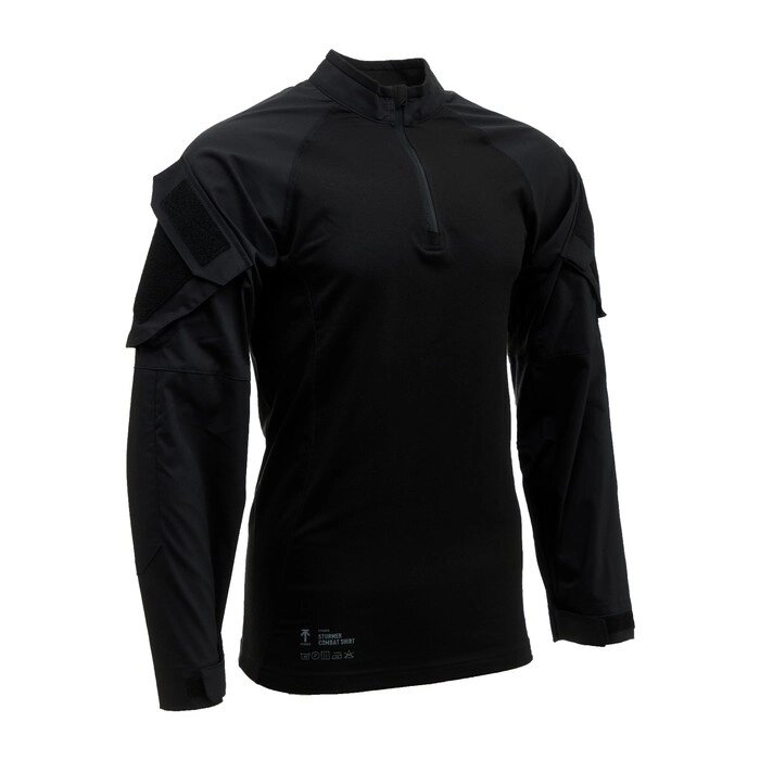 Рубашка под бронежилет Sturmer Combat Shirt Ver II, размер - 32/R, черная от компании Интернет-гипермаркет «MOLL» - фото 1