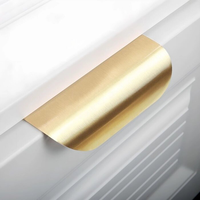 Ручка CAPPIO, м/о 96 мм, цвет матовое золото от компании Интернет-гипермаркет «MOLL» - фото 1