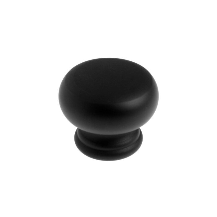 Ручка-кнопка CAPPIO, d=38 мм, цвет чёрный от компании Интернет-гипермаркет «MOLL» - фото 1