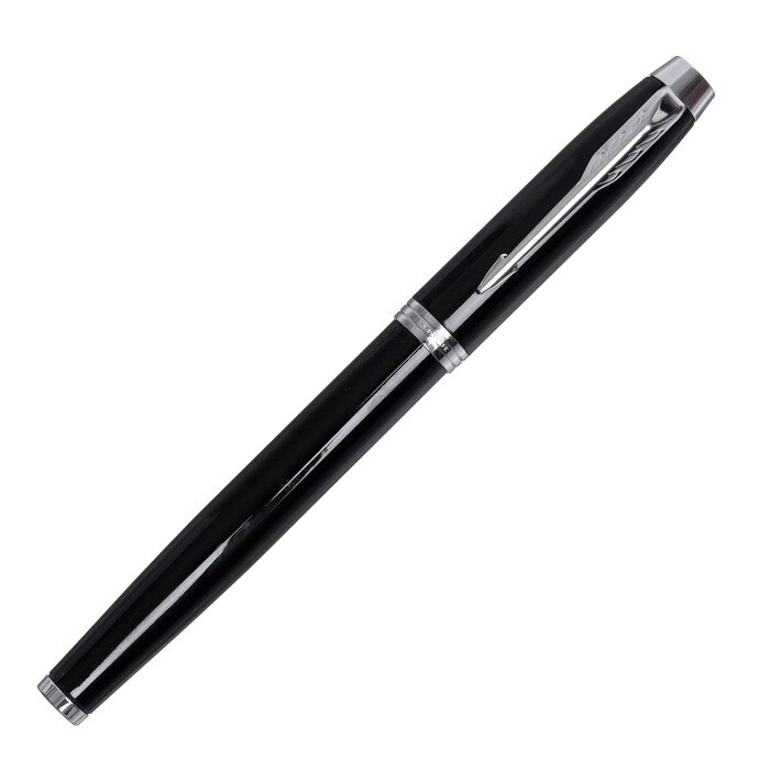 Ручка перьевая Parker IM Core F321 Black CT F, корпус из нержавеющей стали (1931644) от компании Интернет-гипермаркет «MOLL» - фото 1