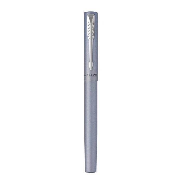 Ручка-роллер Parker VECTOR XL SILVER BLUE, тонкая 0.5мм, подар/уп 2159775 от компании Интернет-гипермаркет «MOLL» - фото 1