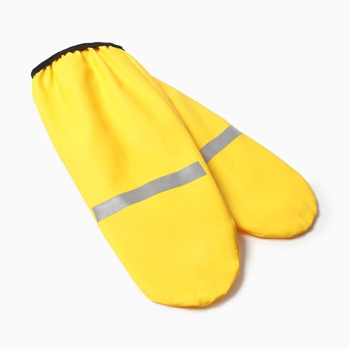 Рукавицы детские, цвет желтый, размер 3 от компании Интернет-гипермаркет «MOLL» - фото 1