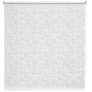 Рулонная штора "Бернаут Нежность", 180х175 см, цвет белый
