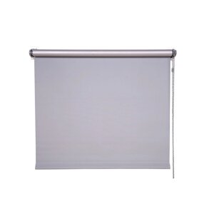 Рулонная штора "Блэкаут", 60х160 см, цвет стальной