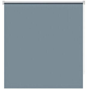 Рулонная штора блэкаут "Плайн", 60х160 см, цвет синяя сталь