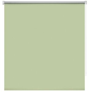 Рулонная штора блэкаут "Плайн", 70х160 см, цвет весенний зеленый