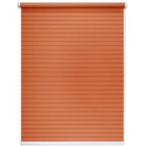 Рулонная штора "Кутюр", 60 х 175 см, цвет оранжевый