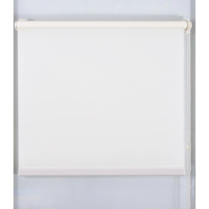 Рулонная штора Магеллан (шторы и фурнитура) "Простая MJ", размер 110160 см, цвет ваниль от компании Интернет-гипермаркет «MOLL» - фото 1