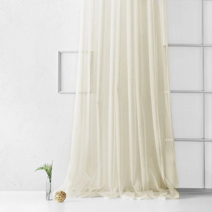 Рулонная штора "Натур", размер 140 х 160 см, цвет молочно-белый от компании Интернет-гипермаркет «MOLL» - фото 1