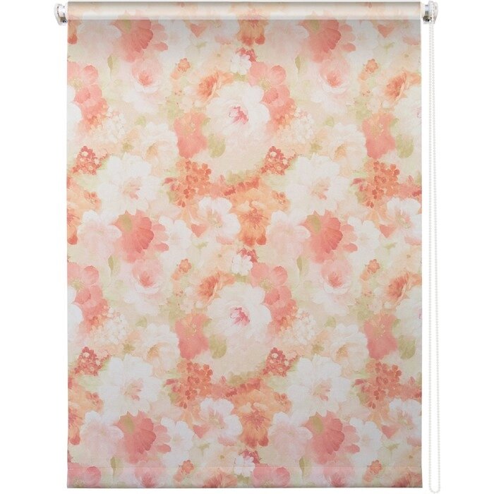 Рулонная штора "Пионы", 100 х 175 см, цвет розовый от компании Интернет-гипермаркет «MOLL» - фото 1