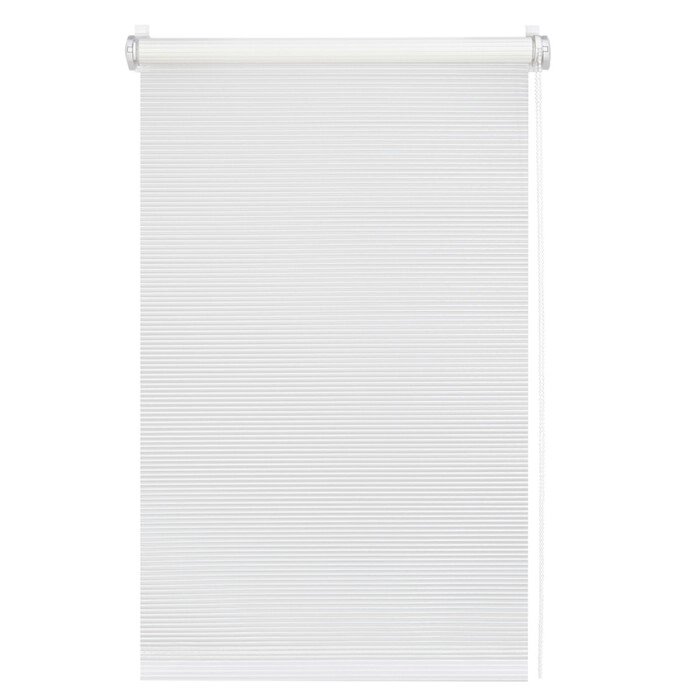 Рулонная штора "Вэил", 100х160 см, цвет белый от компании Интернет-гипермаркет «MOLL» - фото 1