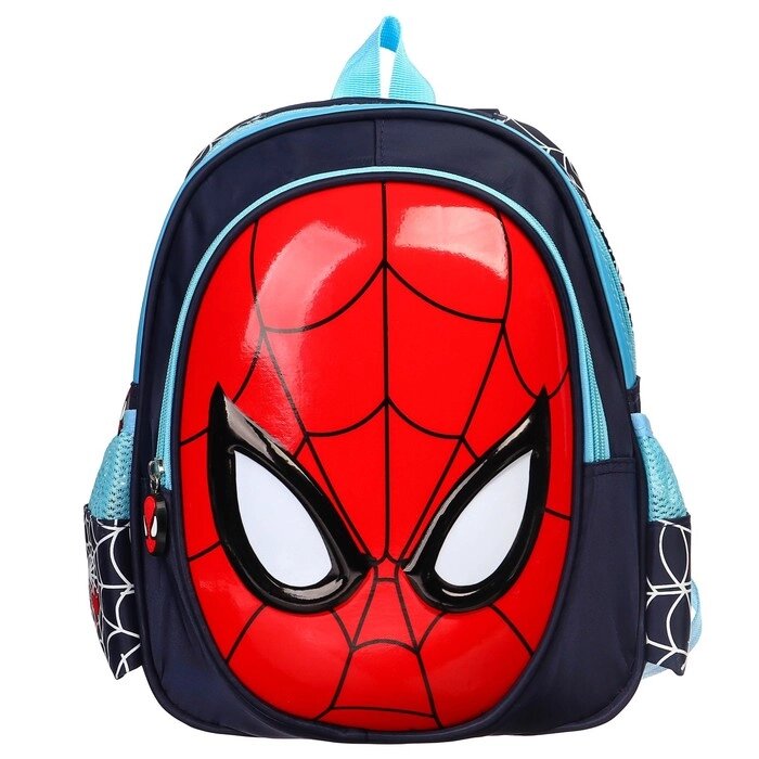 Рюкзак детский, Текстиль, ПВС, 26 х 12 х 30, Человек паук, MARVEL от компании Интернет-гипермаркет «MOLL» - фото 1