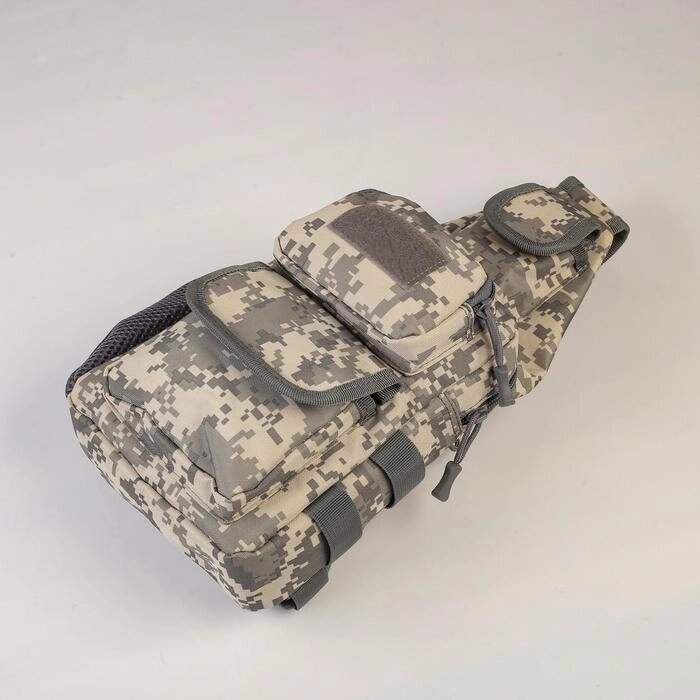 Рюкзак на одной лямке , камуфляж, микс от компании Интернет-гипермаркет «MOLL» - фото 1