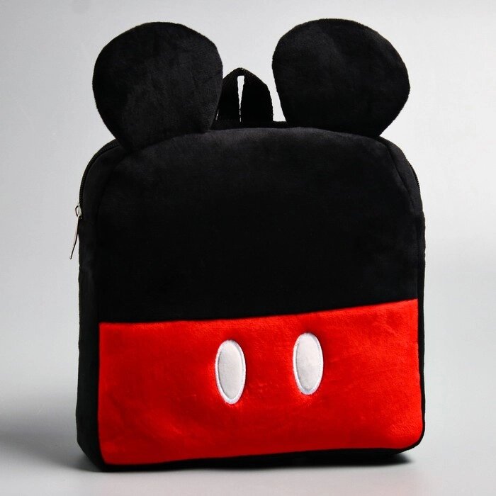 Рюкзак плюшевый "Mickey Style", Микки Маус от компании Интернет-гипермаркет «MOLL» - фото 1
